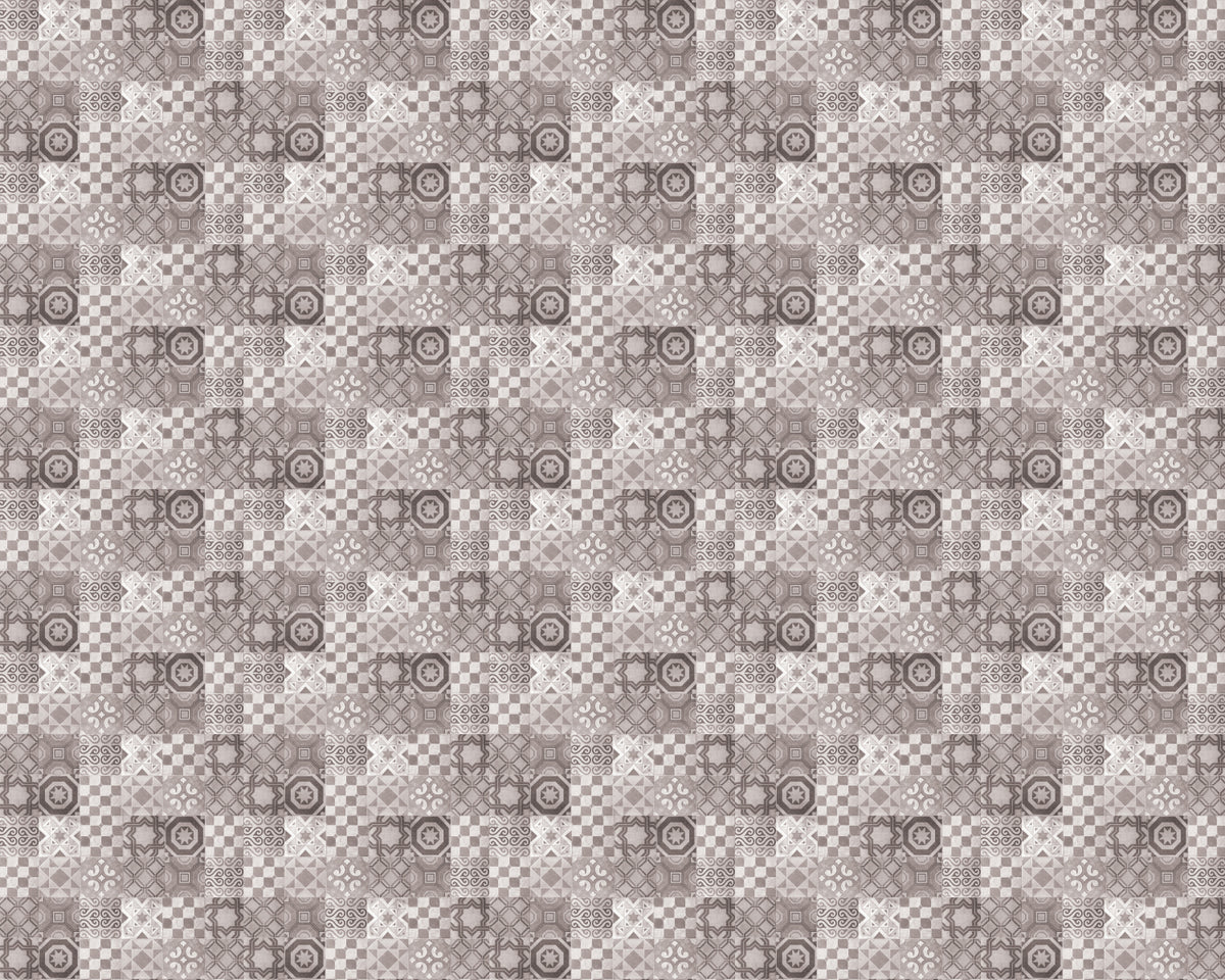 Toilettenrückwand Patchwork