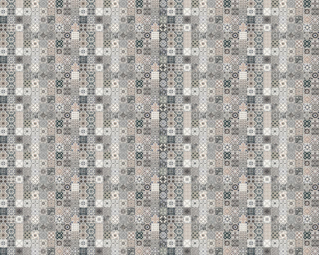 Toilettenrückwand Patchwork