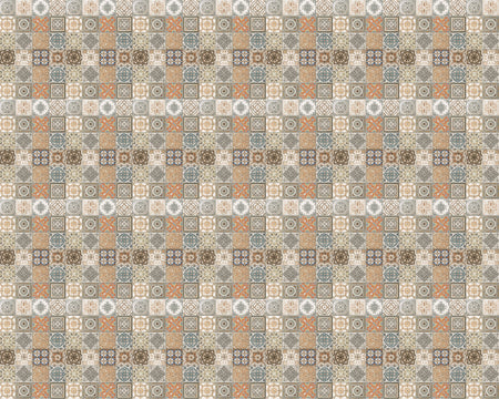 Toilettenrückwand Patchwork