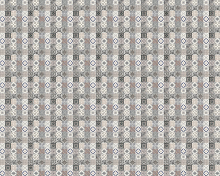 Toilettenrückwand Patchwork