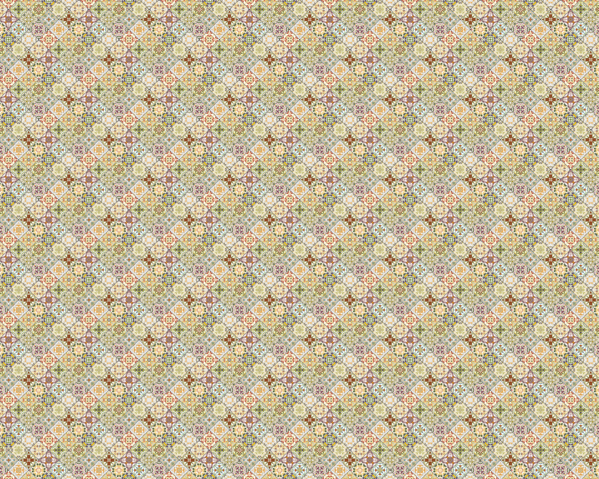 Toilettenrückwand Patchwork