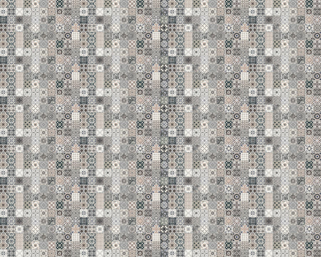 Toilettenrückwand Patchwork
