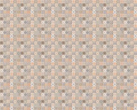 Toilettenrückwand Patchwork