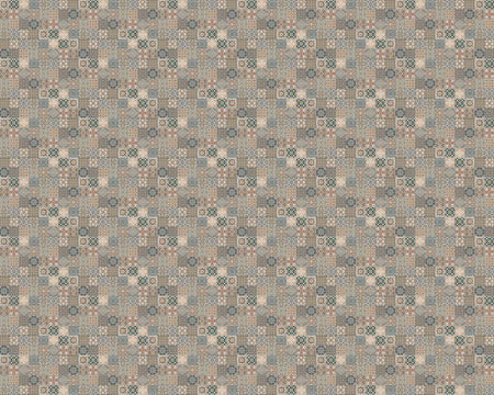Toilettenrückwand Patchwork