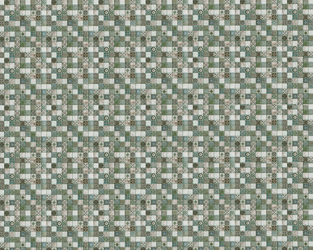 Toilettenrückwand Patchwork