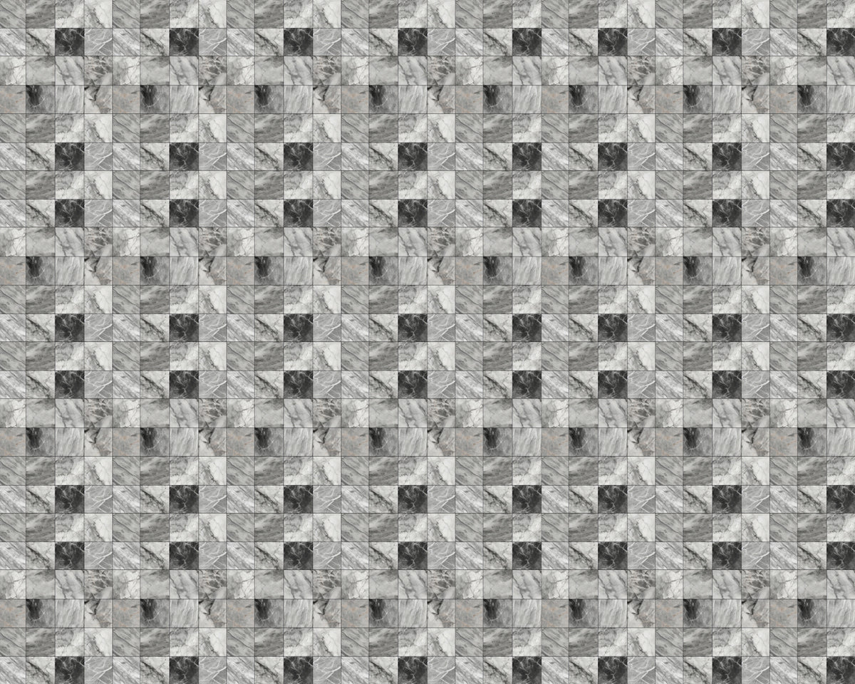 Toilettenrückwand Patchwork