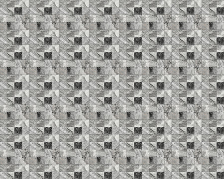 Toilettenrückwand Patchwork