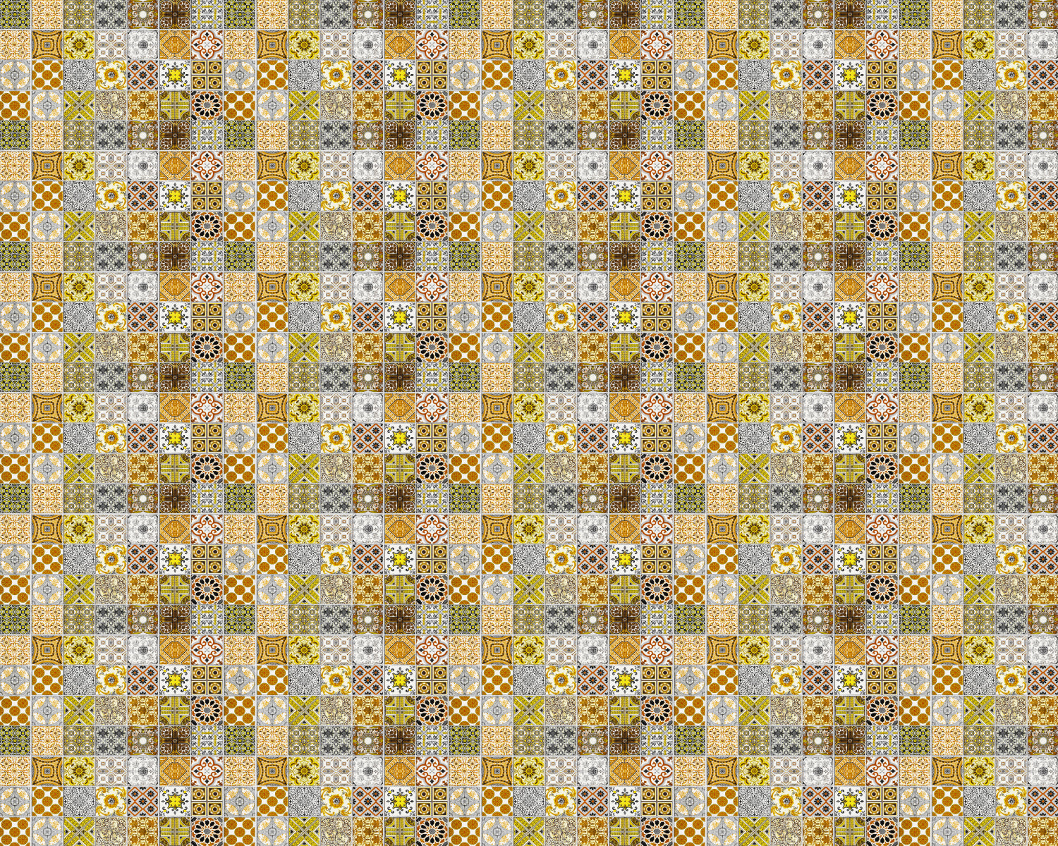 Toilettenrückwand Patchwork