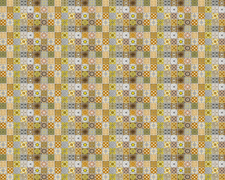 Toilettenrückwand Patchwork