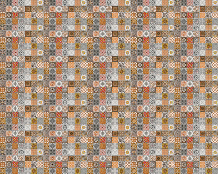 Toilettenrückwand Patchwork