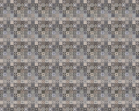 Toilettenrückwand Patchwork