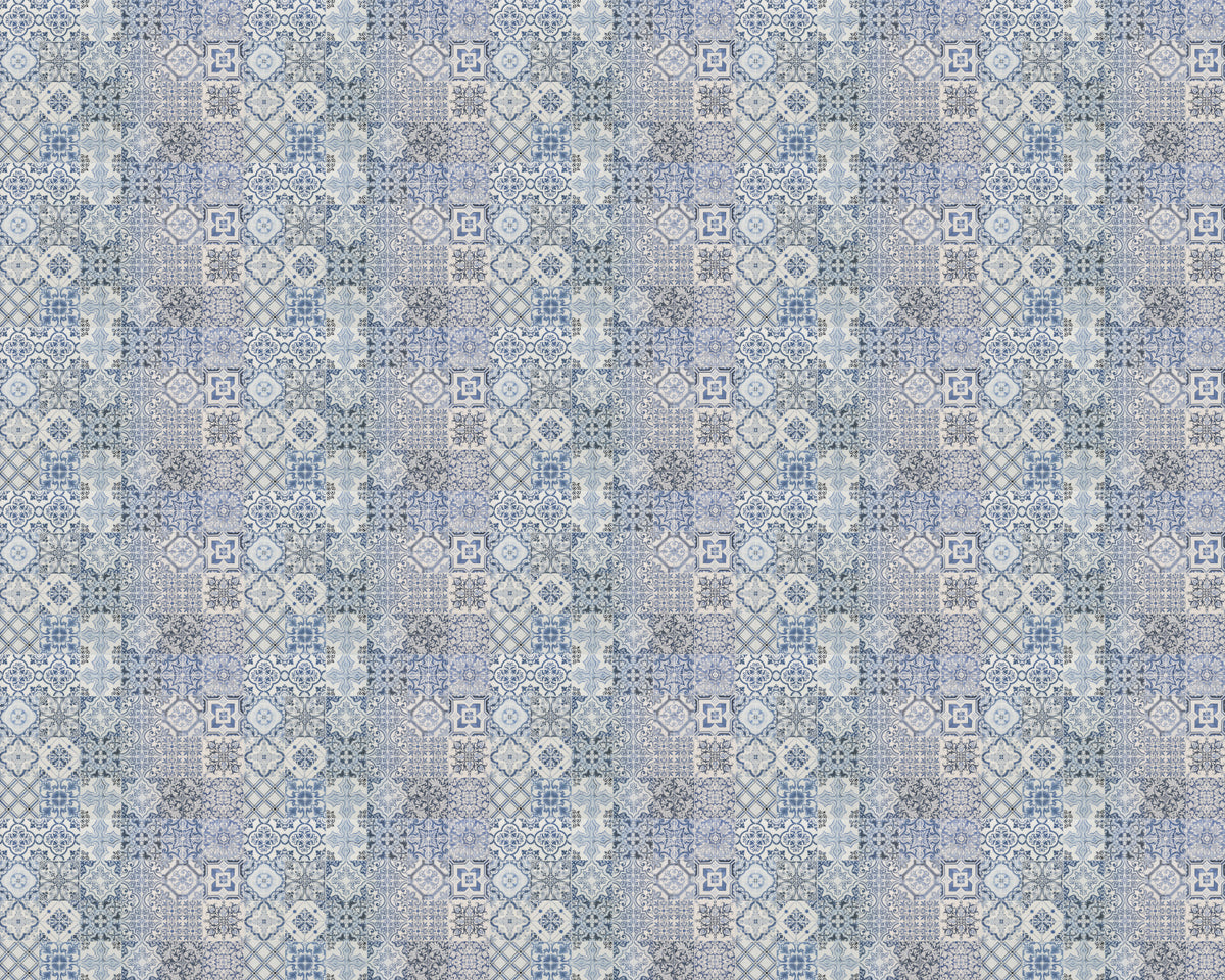 Toilettenrückwand Patchwork