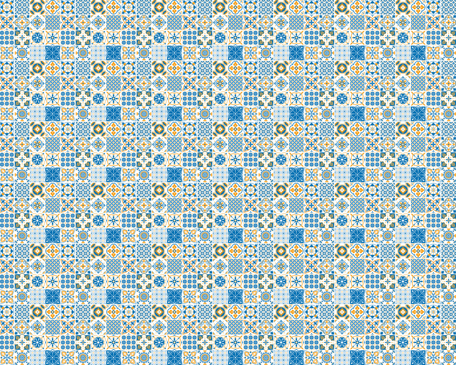 Toilettenrückwand Patchwork