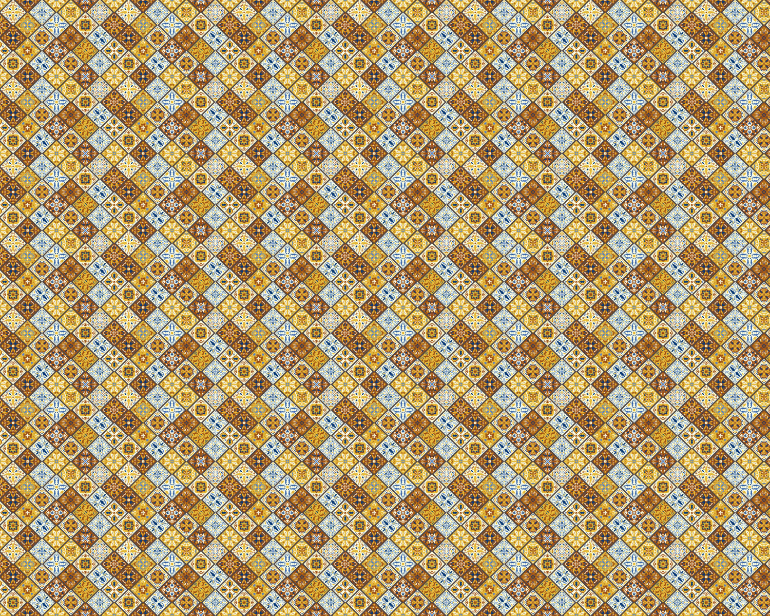 Toilettenrückwand Patchwork