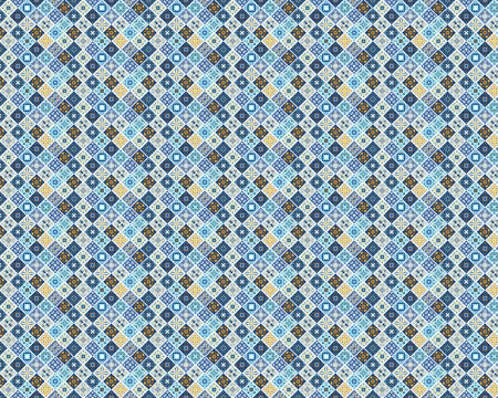 Toilettenrückwand Patchwork