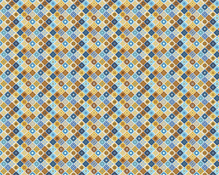 Toilettenrückwand Patchwork