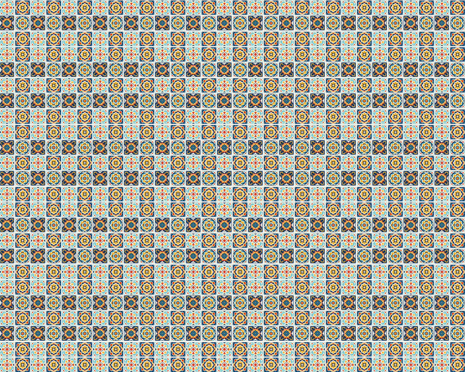 Toilettenrückwand Patchwork