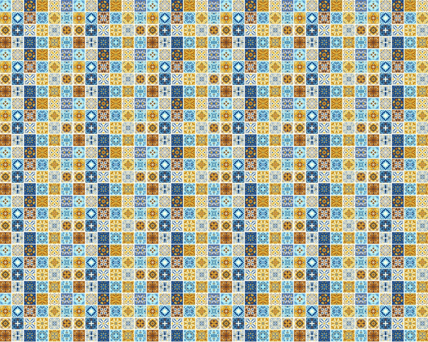 Toilettenrückwand Patchwork