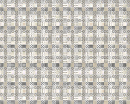 Toilettenrückwand Patchwork