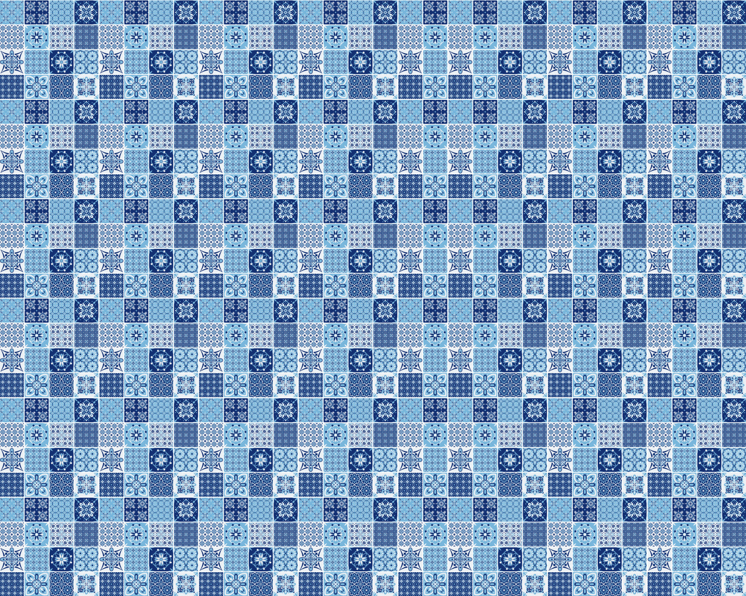 Toilettenrückwand Patchwork
