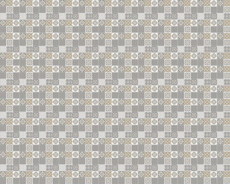 Toilettenrückwand Patchwork