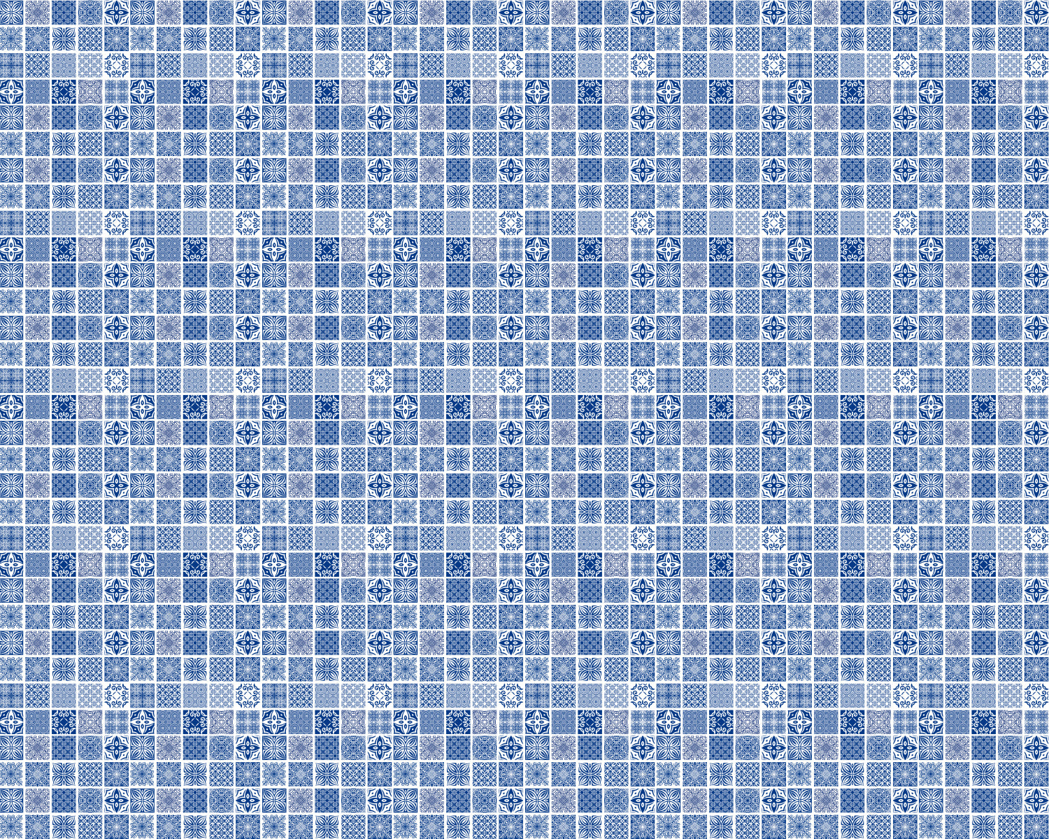 Toilettenrückwand Patchwork