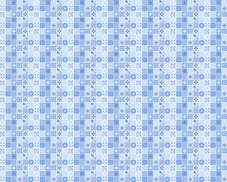 Toilettenrückwand Patchwork