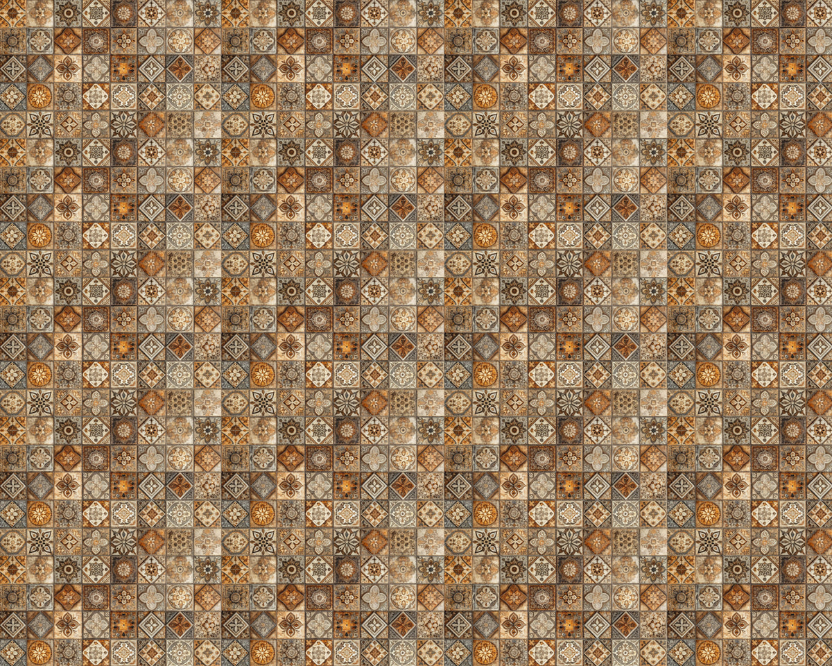 Toilettenrückwand Patchwork