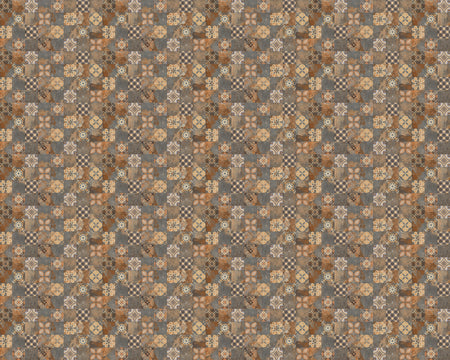 Toilettenrückwand Patchwork