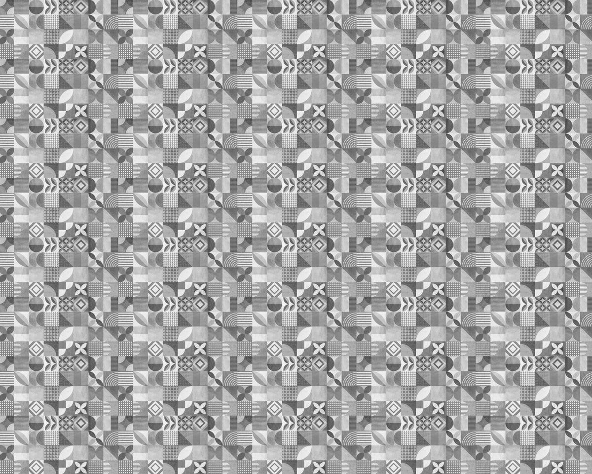 Toilettenrückwand Patchwork