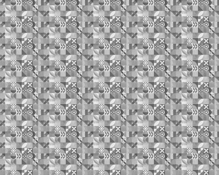 Toilettenrückwand Patchwork