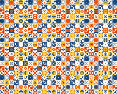Toilettenrückwand Patchwork