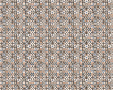 Toilettenrückwand Patchwork