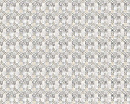 Toilettenrückwand Patchwork