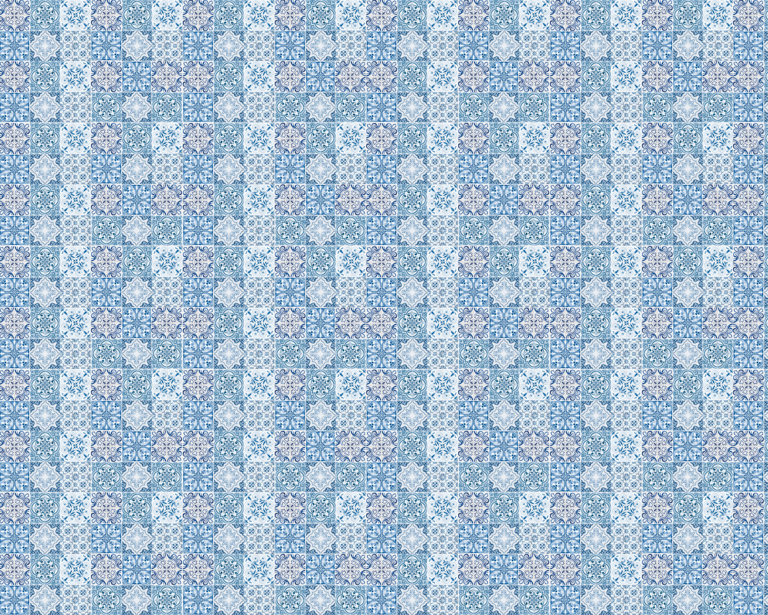 Toilettenrückwand Patchwork