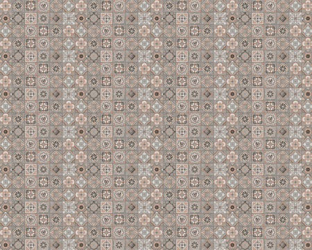 Toilettenrückwand Patchwork