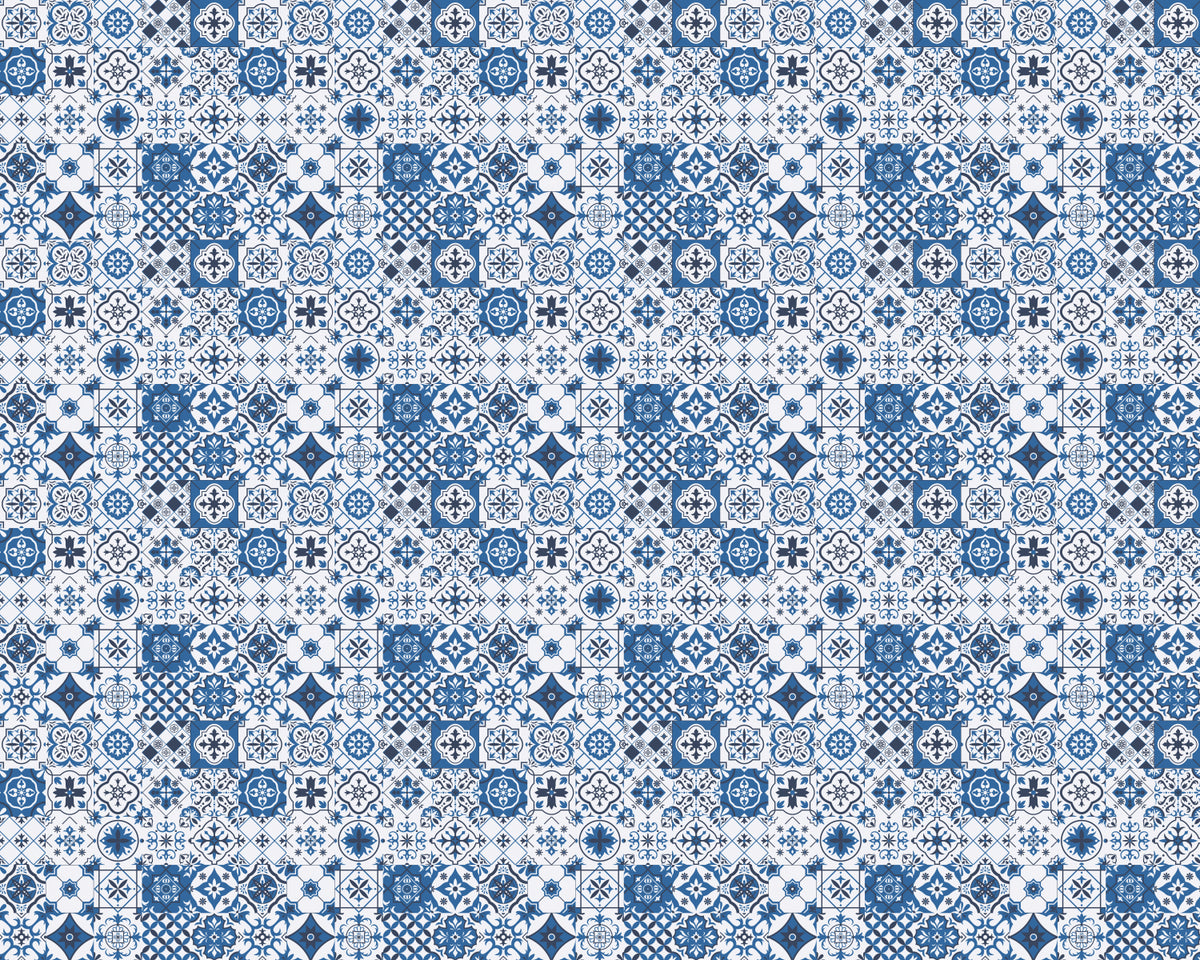 Toilettenrückwand Patchwork