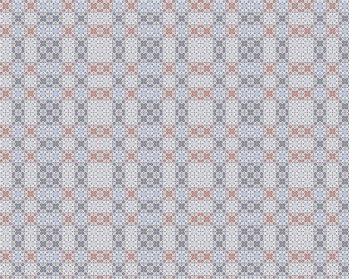 Toilettenrückwand Patchwork