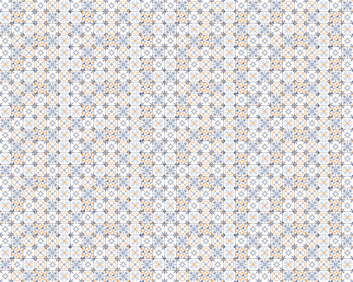 Toilettenrückwand Patchwork