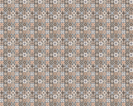 Toilettenrückwand Patchwork