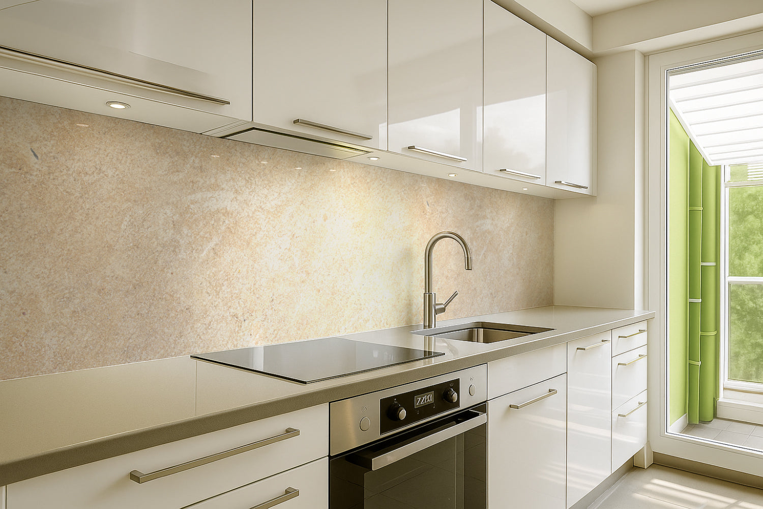 Küchenrückwand Betonoptik