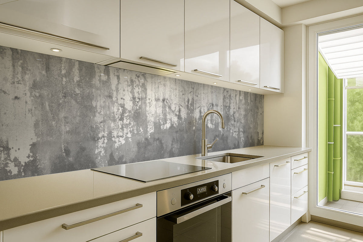 Küchenrückwand Betonoptik