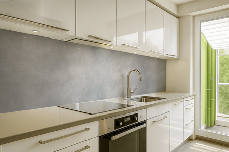 Küchenrückwand Betonoptik