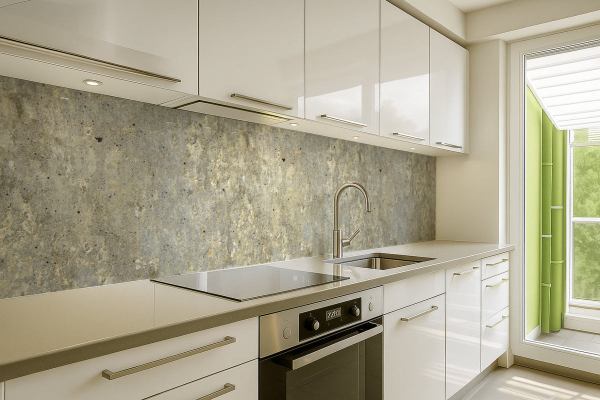 Küchenrückwand Betonoptik