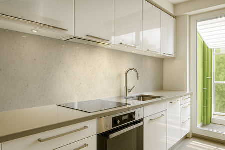 Küchenrückwand Betonoptik