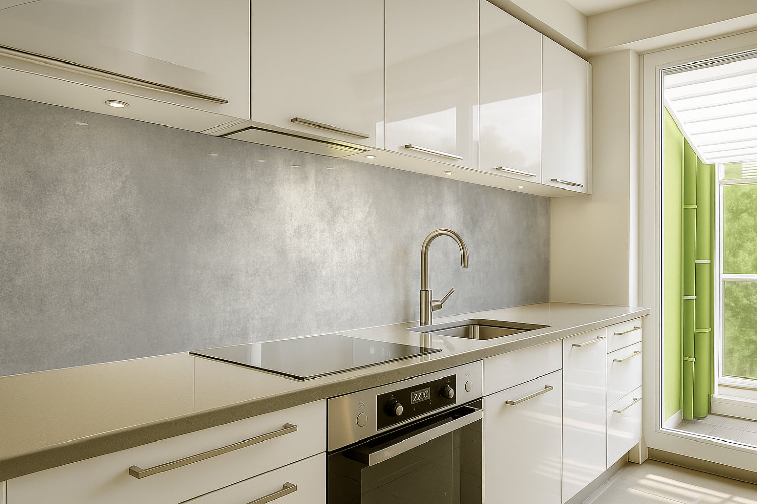 Küchenrückwand Betonoptik