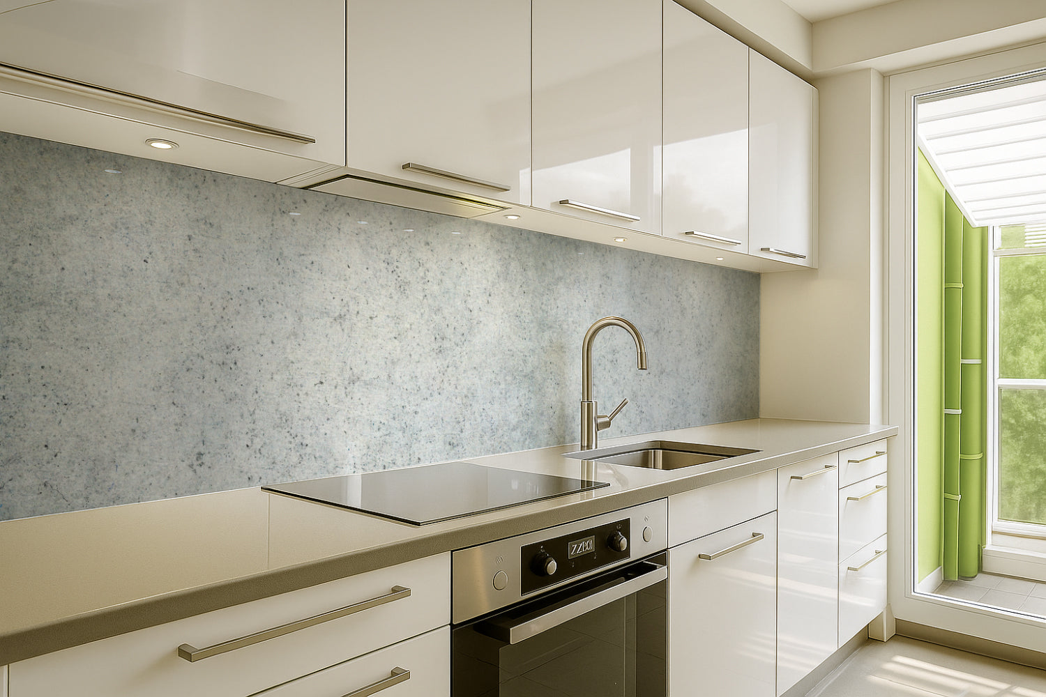 Küchenrückwand Betonoptik