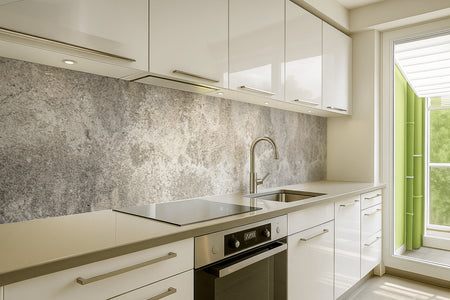 Küchenrückwand Betonoptik