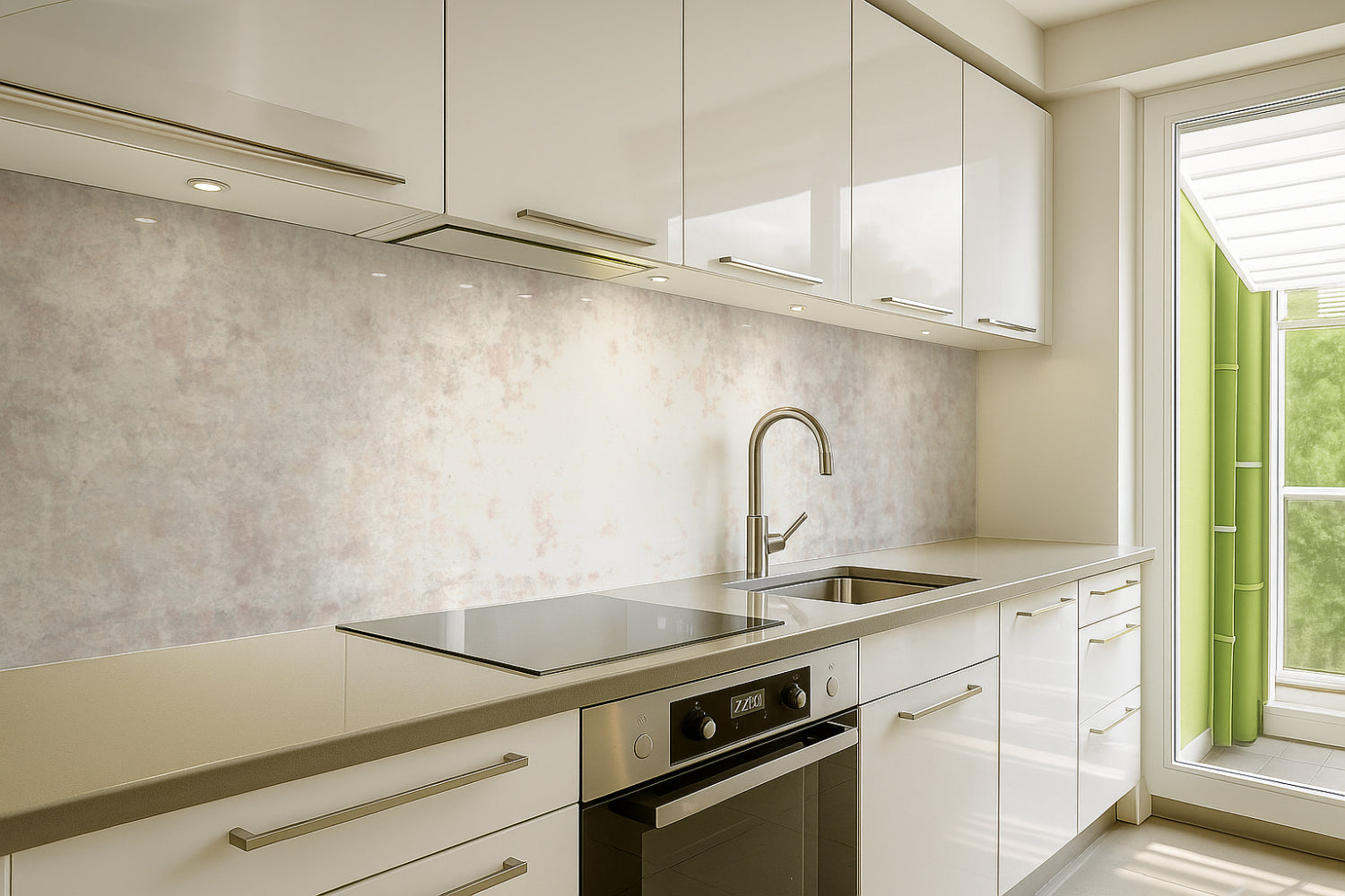 Küchenrückwand Betonoptik