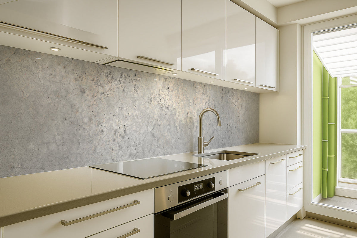 Küchenrückwand Betonoptik